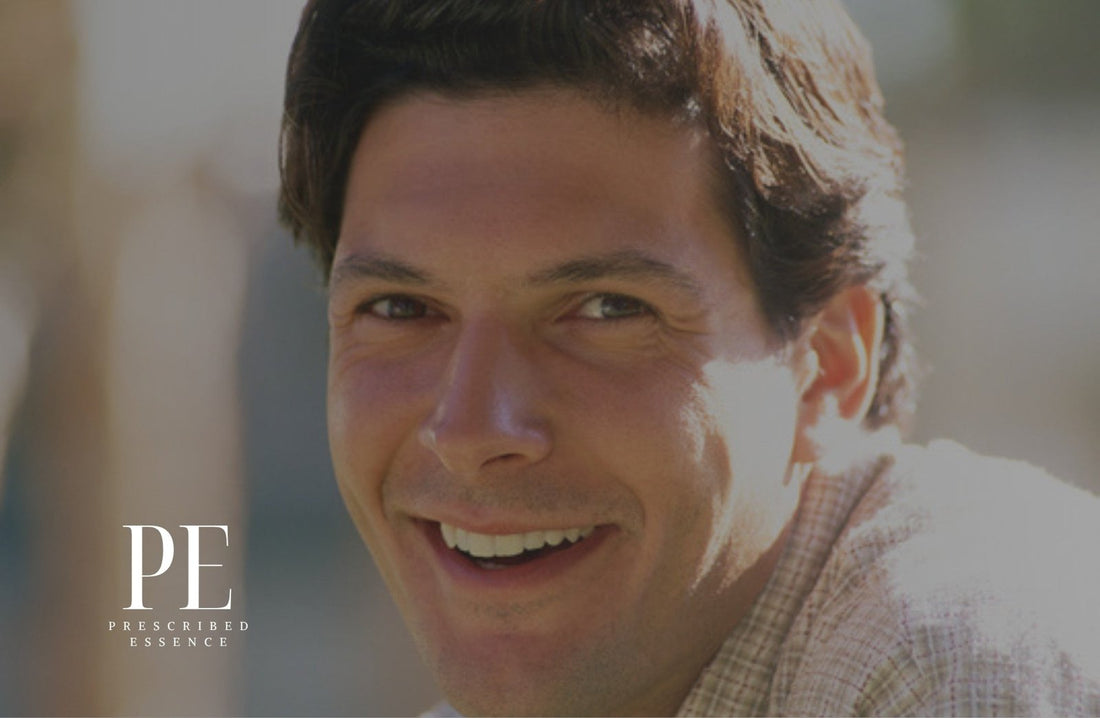 Smiling man with dark hair