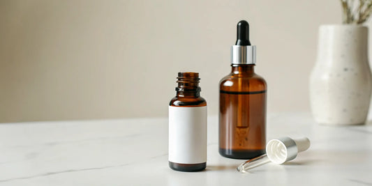 Personalized prescription hair growth dropper bottle of Prescribed Essence.
